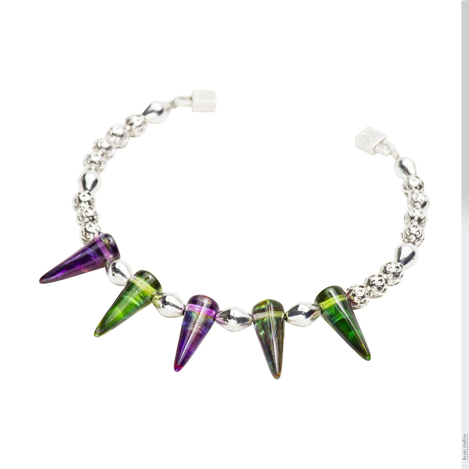 spike glass jewelry