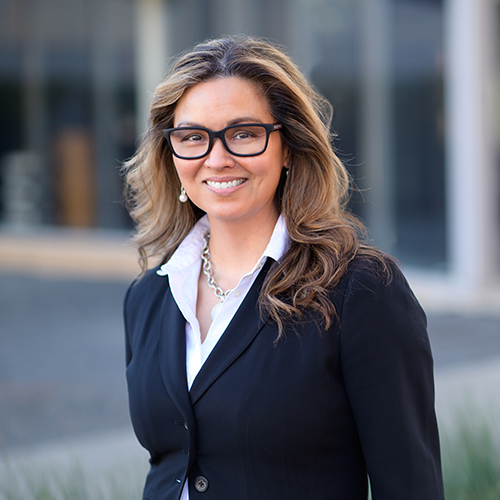 Professional outdoor headshot of corporate client